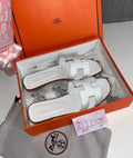 White H Slides (PRE ORDER)