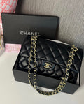 Black CC Shoulder Bag (PRE ORDER)