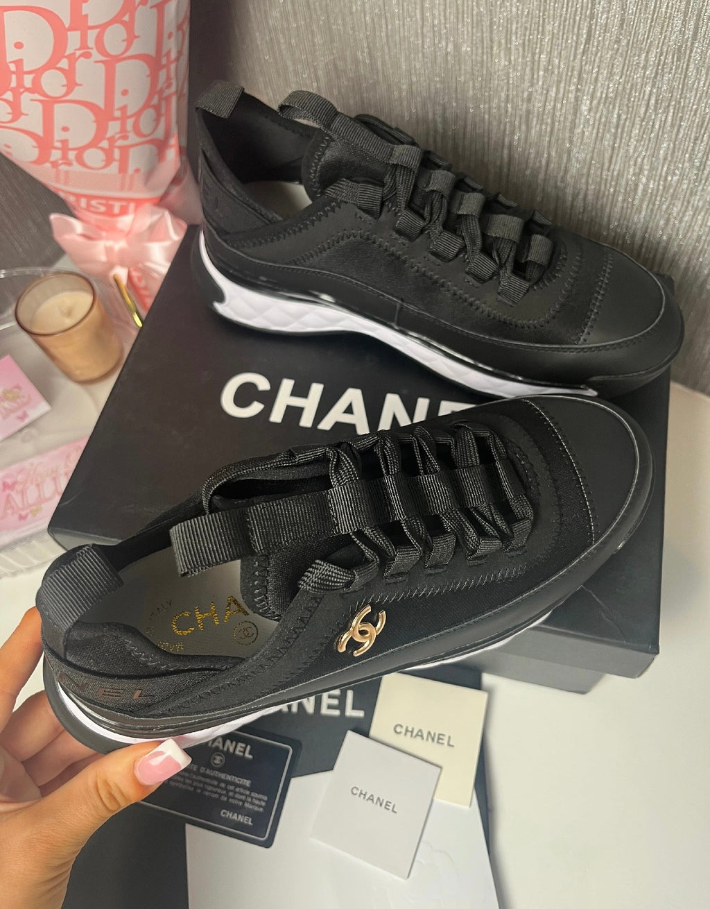 Black CC Trainers (PRE ORDER)