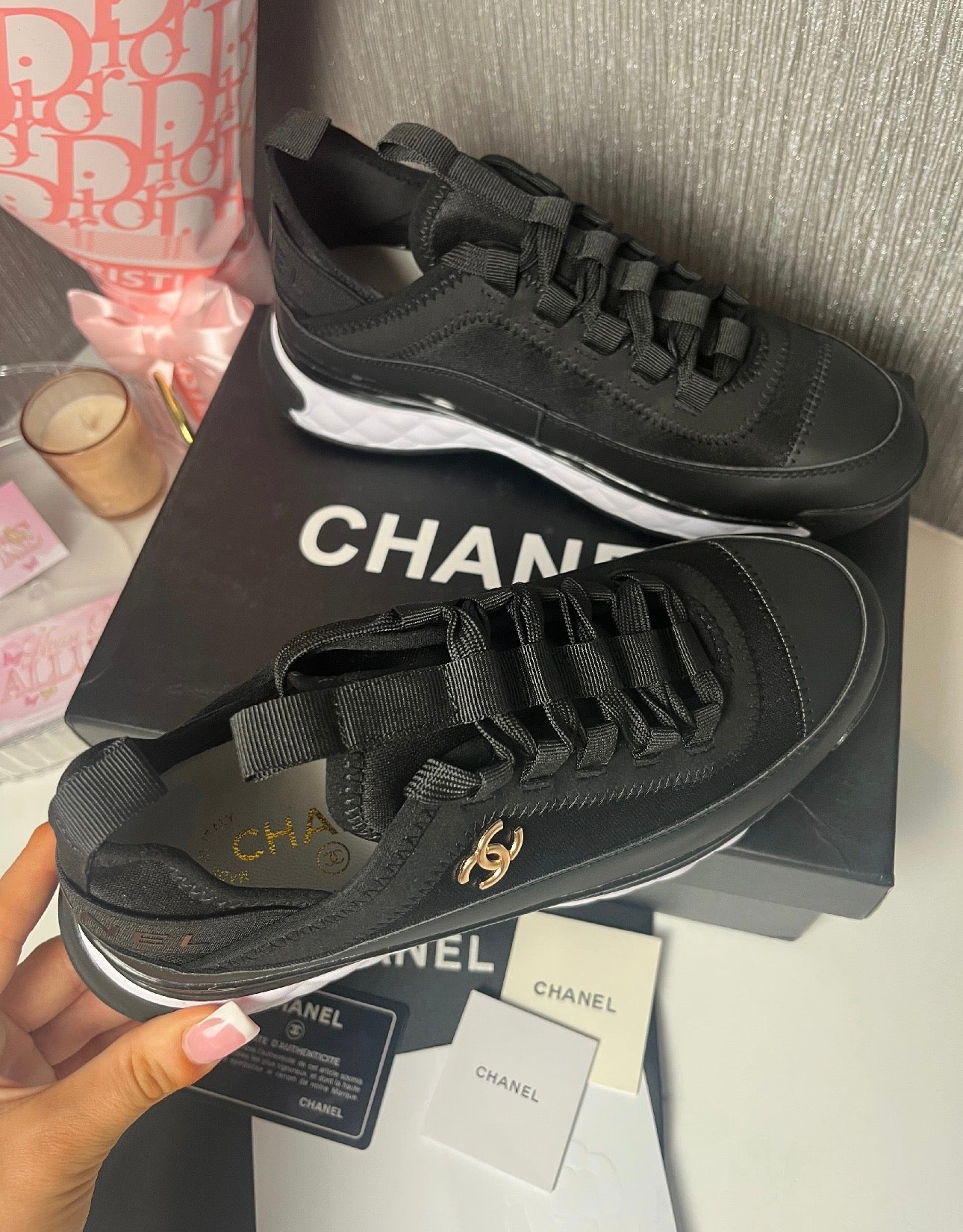 Black CC Trainers (PRE ORDER)