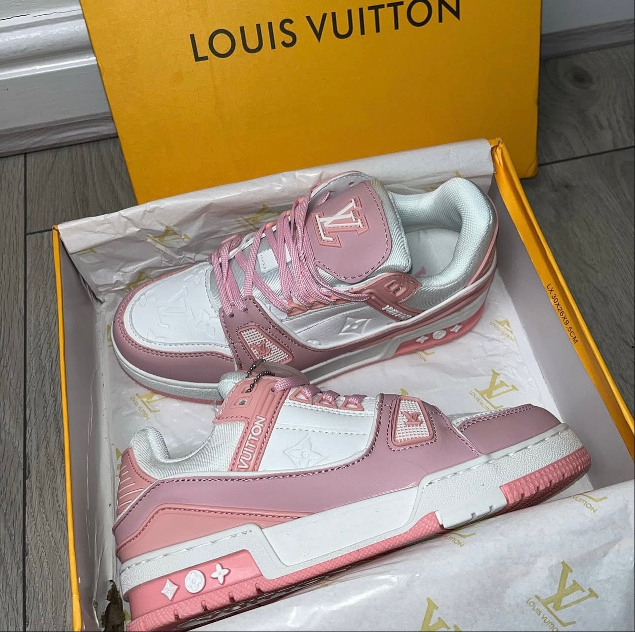 Pink and White Trainers (PRE ORDER)
