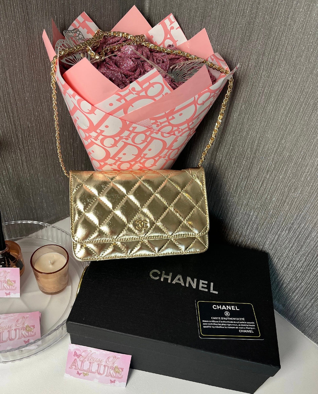 Gold CC Crossbody Bag (PRE ORDER)