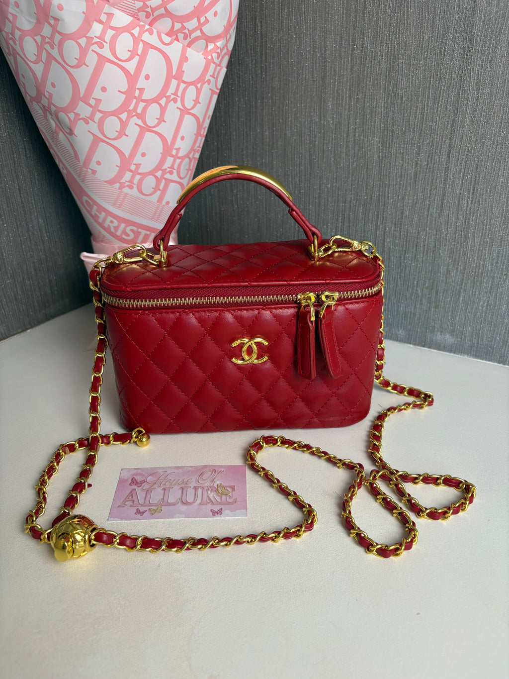 Burgundy CC Bag (PRE ORDER)