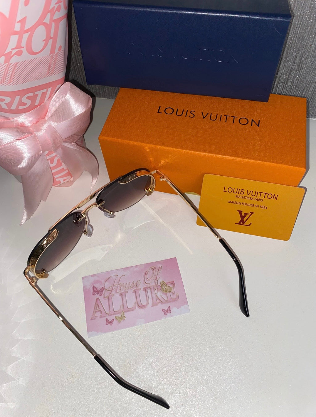 Brown L Sunglasses (PRE ORDER)