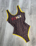 Yellow FF Swimsuit (PRE ORDER)