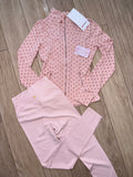 Pink Spotty LULU Leggings Set (PRE ORDER)