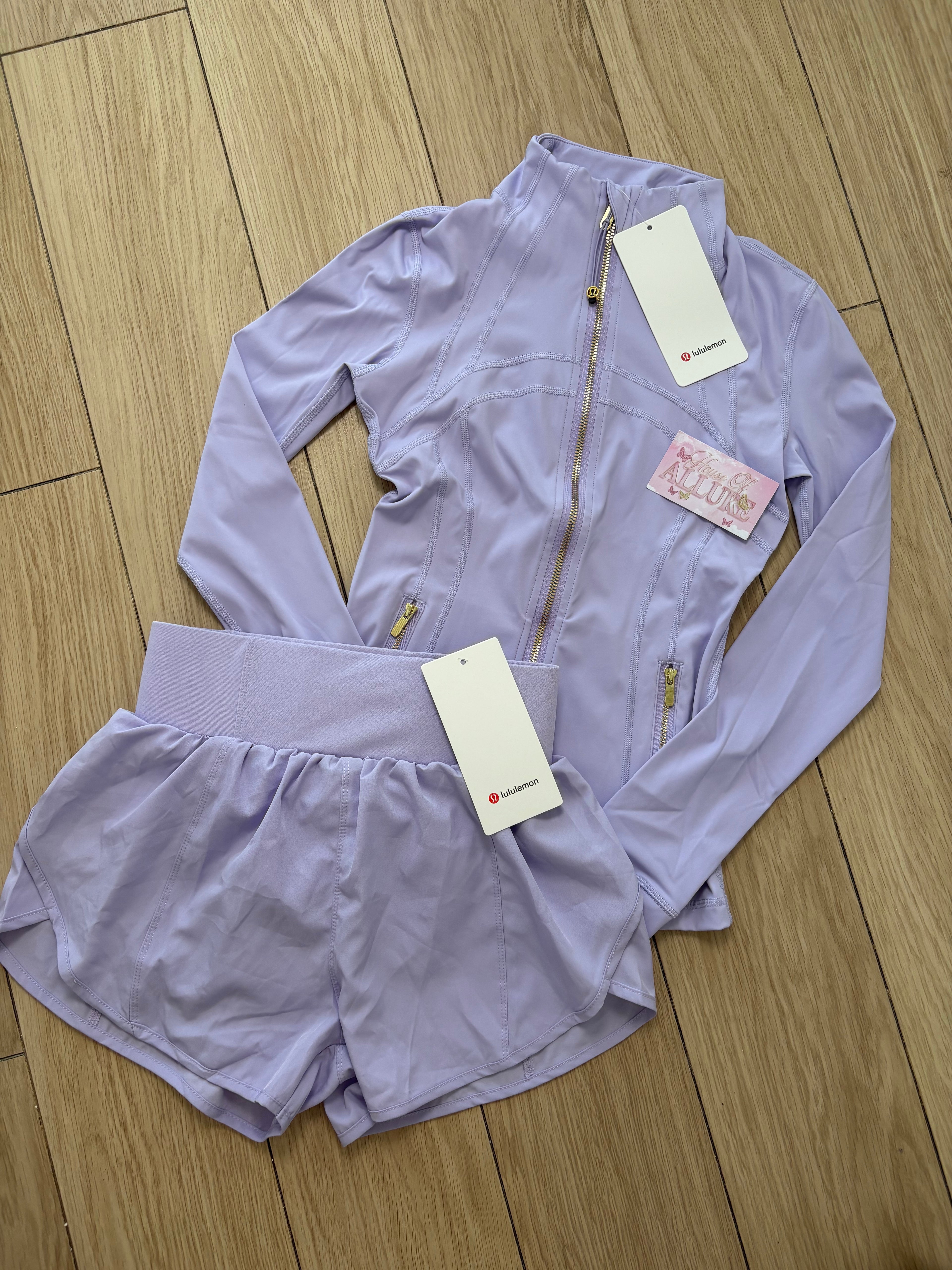 Lilac LULU Shorts Set (PRE ORDER)