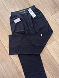 Black A Straight Leg Pants (PRE ORDER)