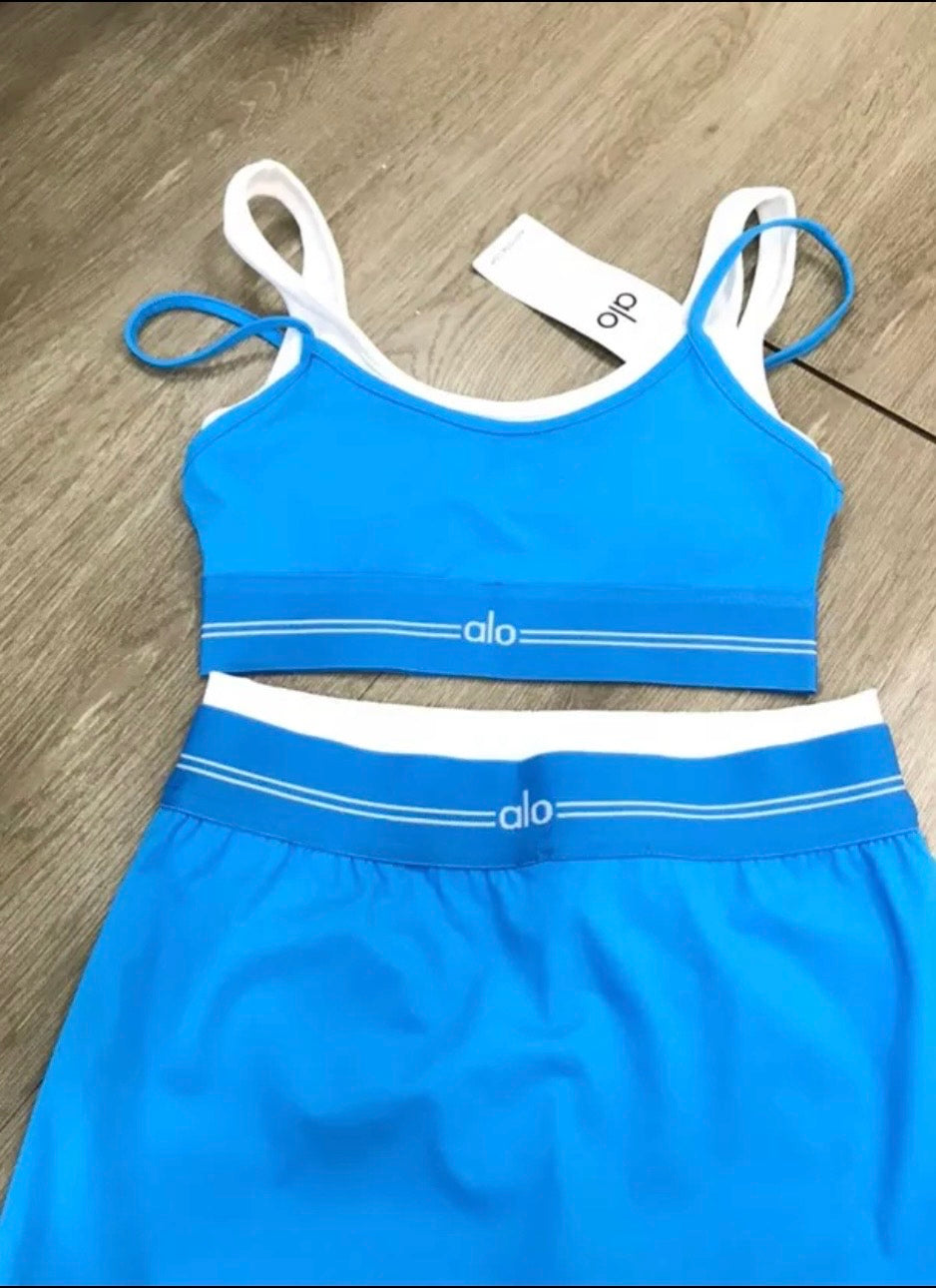 Blue A Skirt Set (PRE ORDER)