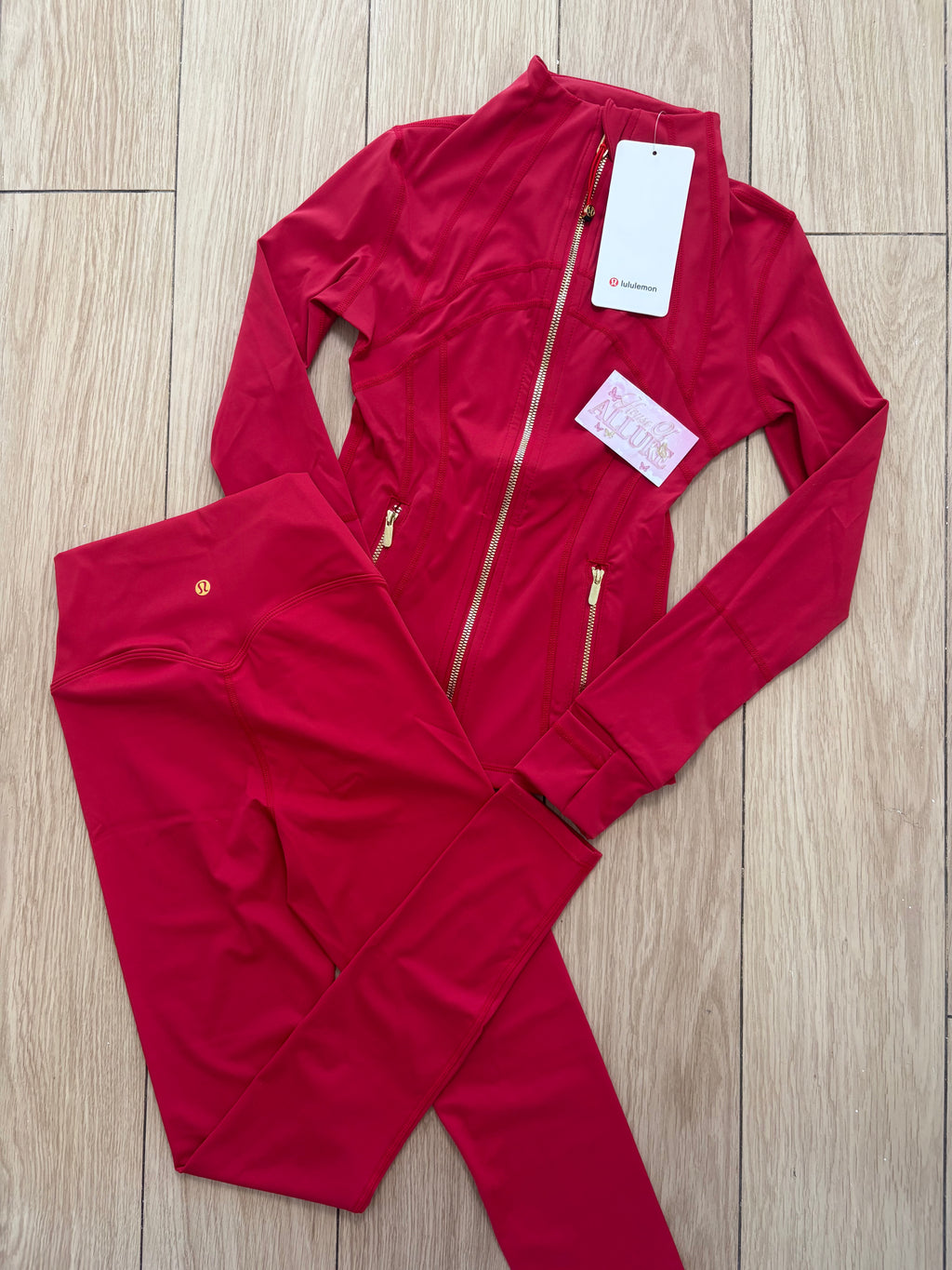 Red and Gold LULU Set (PRE ORDER)