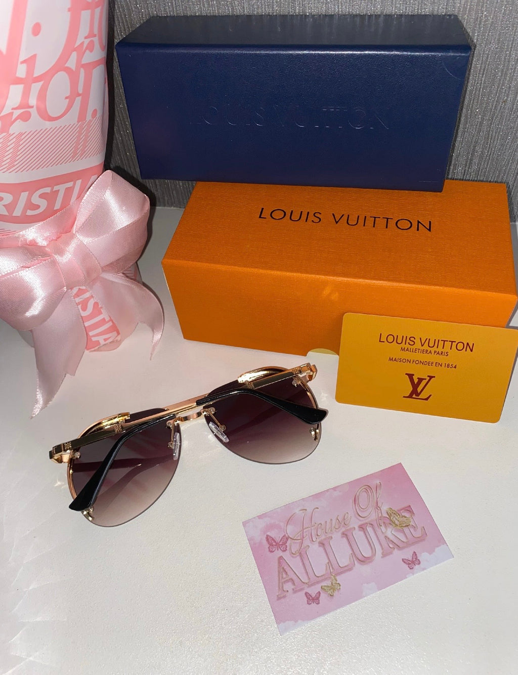 Brown L Sunglasses (PRE ORDER)