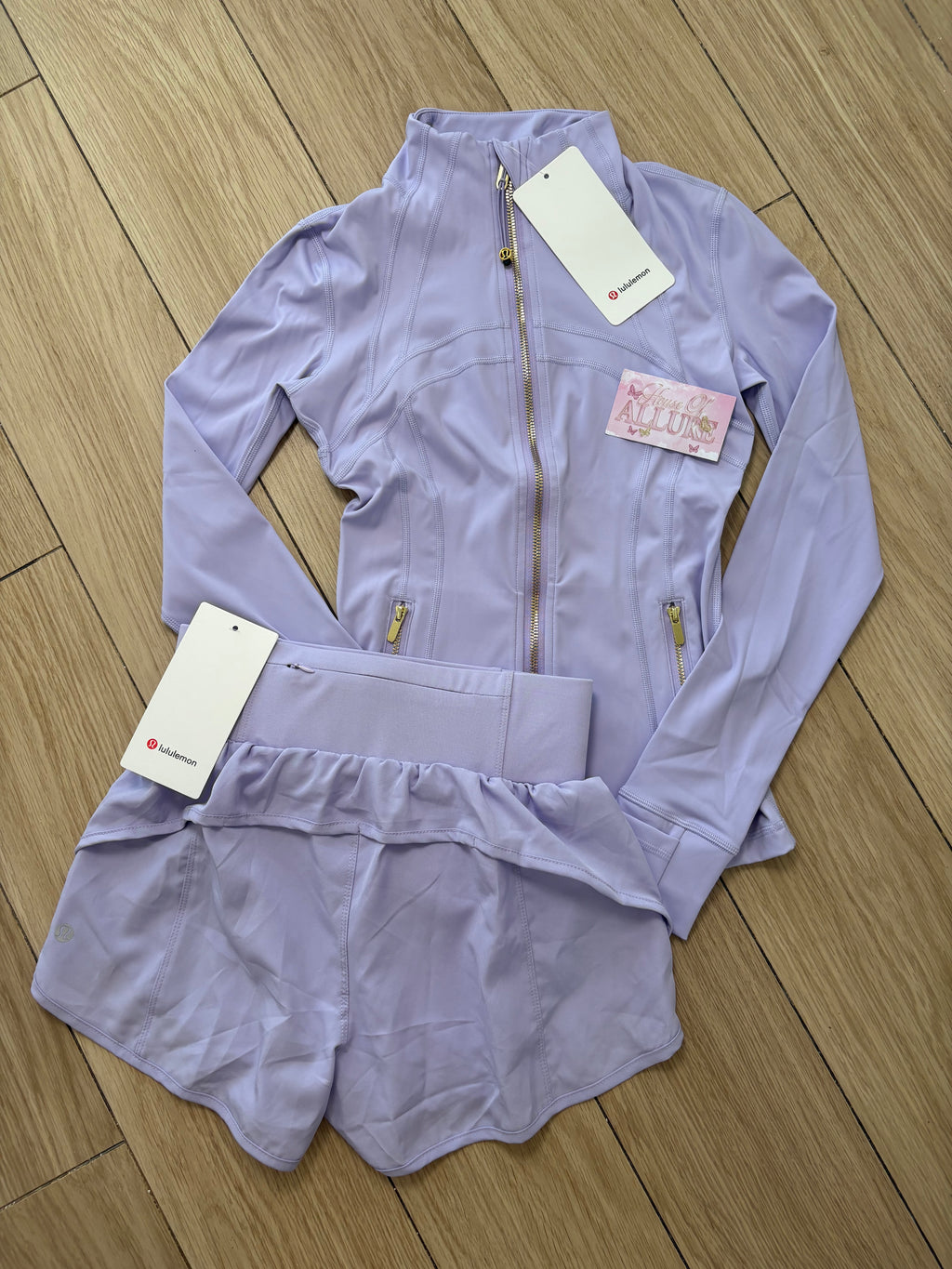 Lilac LULU Shorts Set (PRE ORDER)