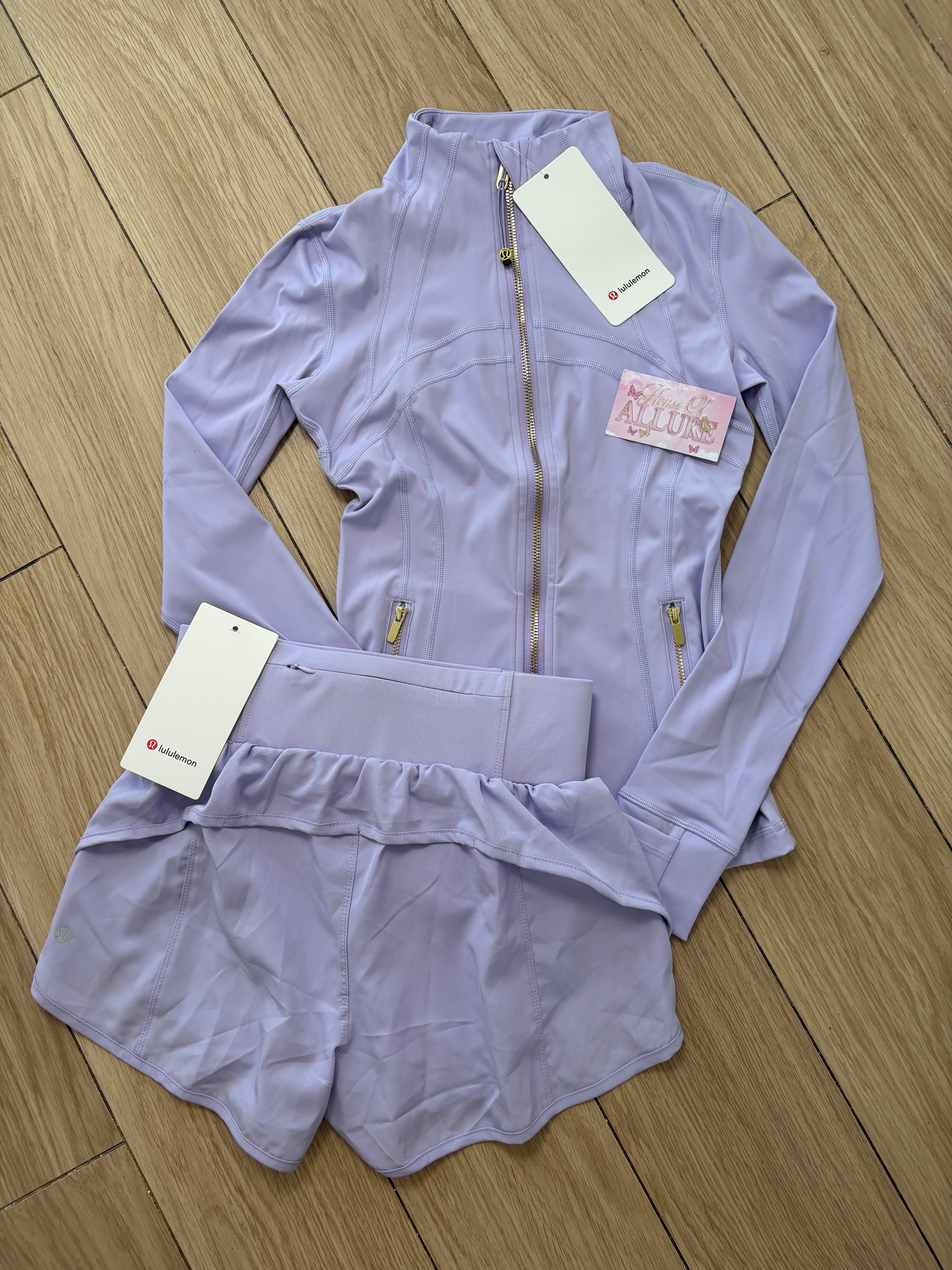 Lilac LULU Shorts Set (PRE ORDER)