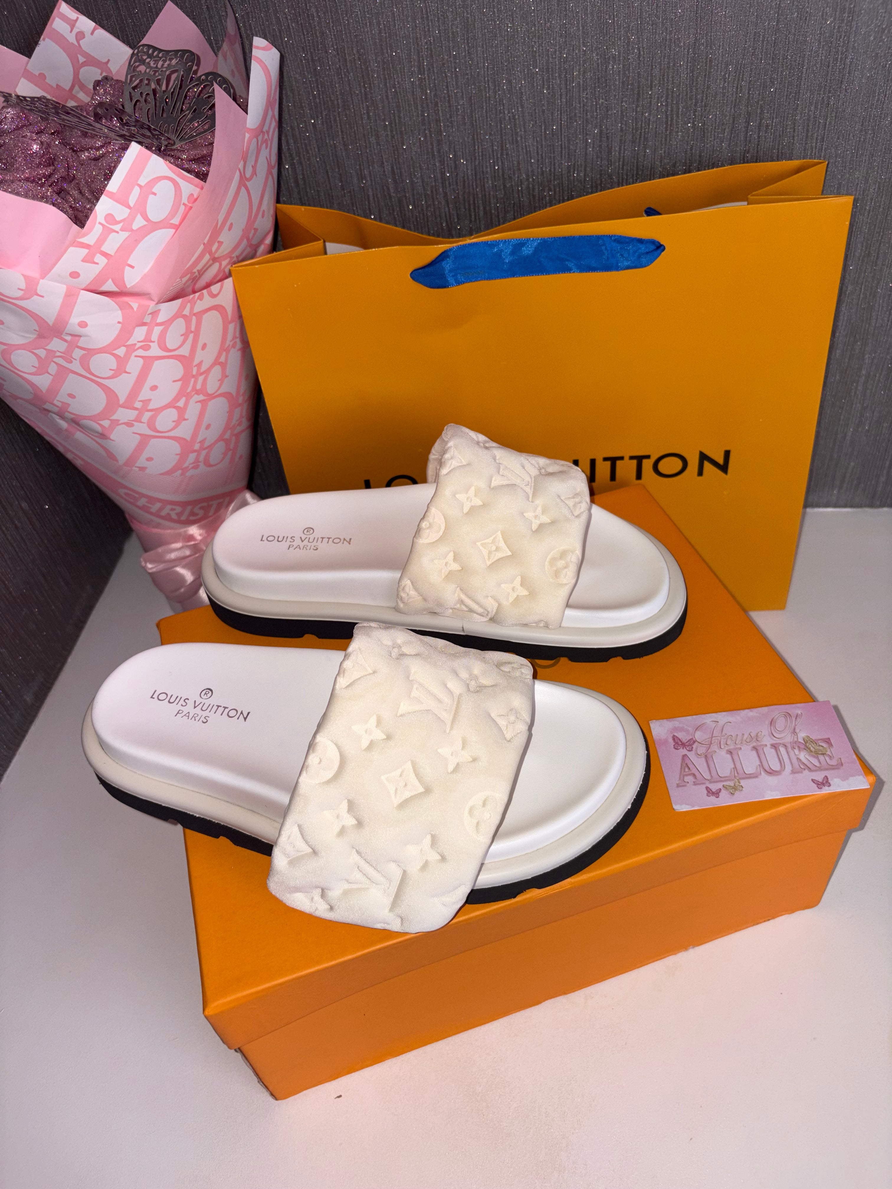 White Pillow Slides (PRE ORDER)