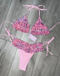 Pink ‘IBIZA’ Sequin Bikini (PRE ORDER)