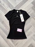 Black A Sculpting Top (PRE ORDER)