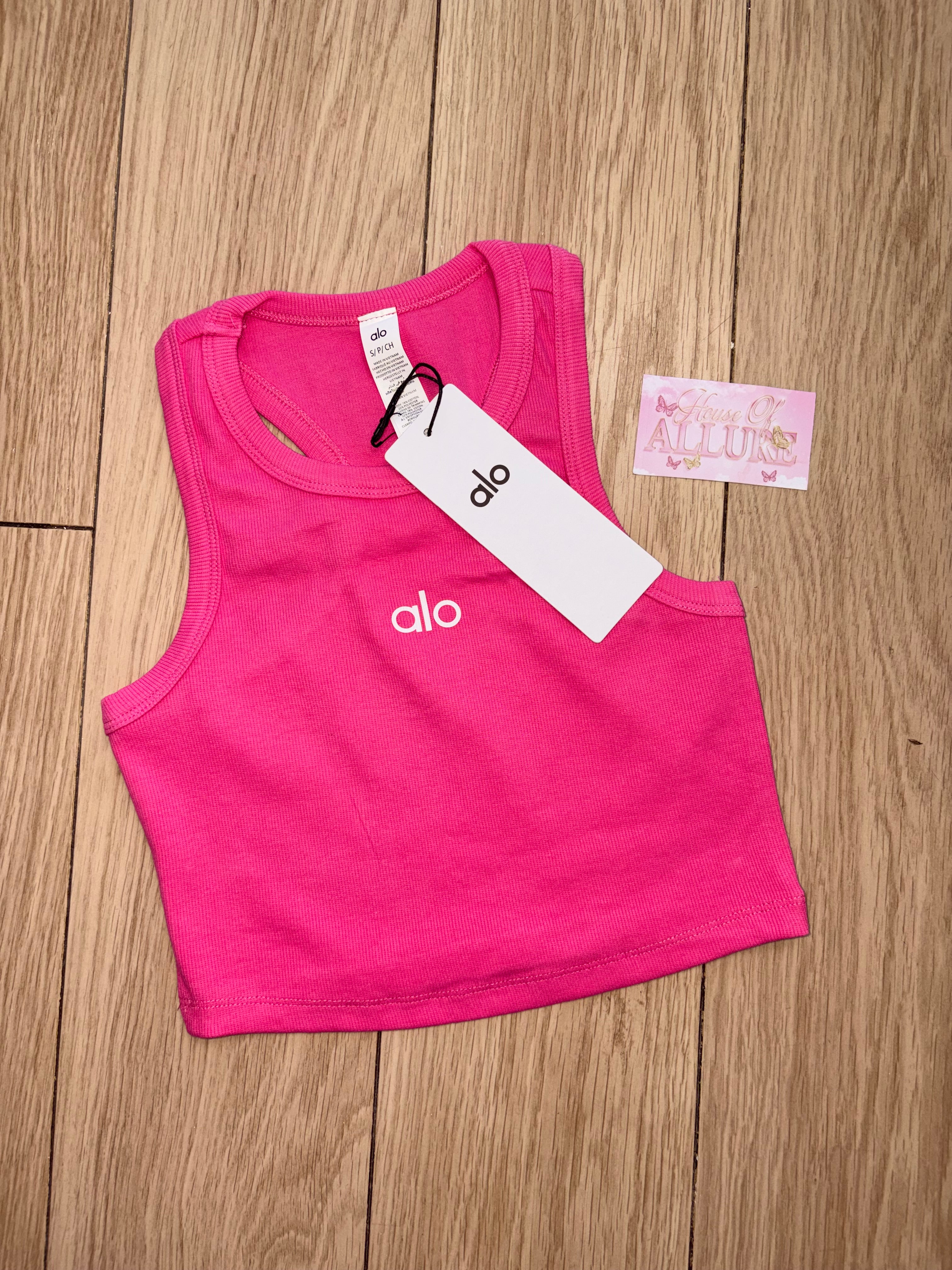Pink A Vest Top (PRE ORDER)