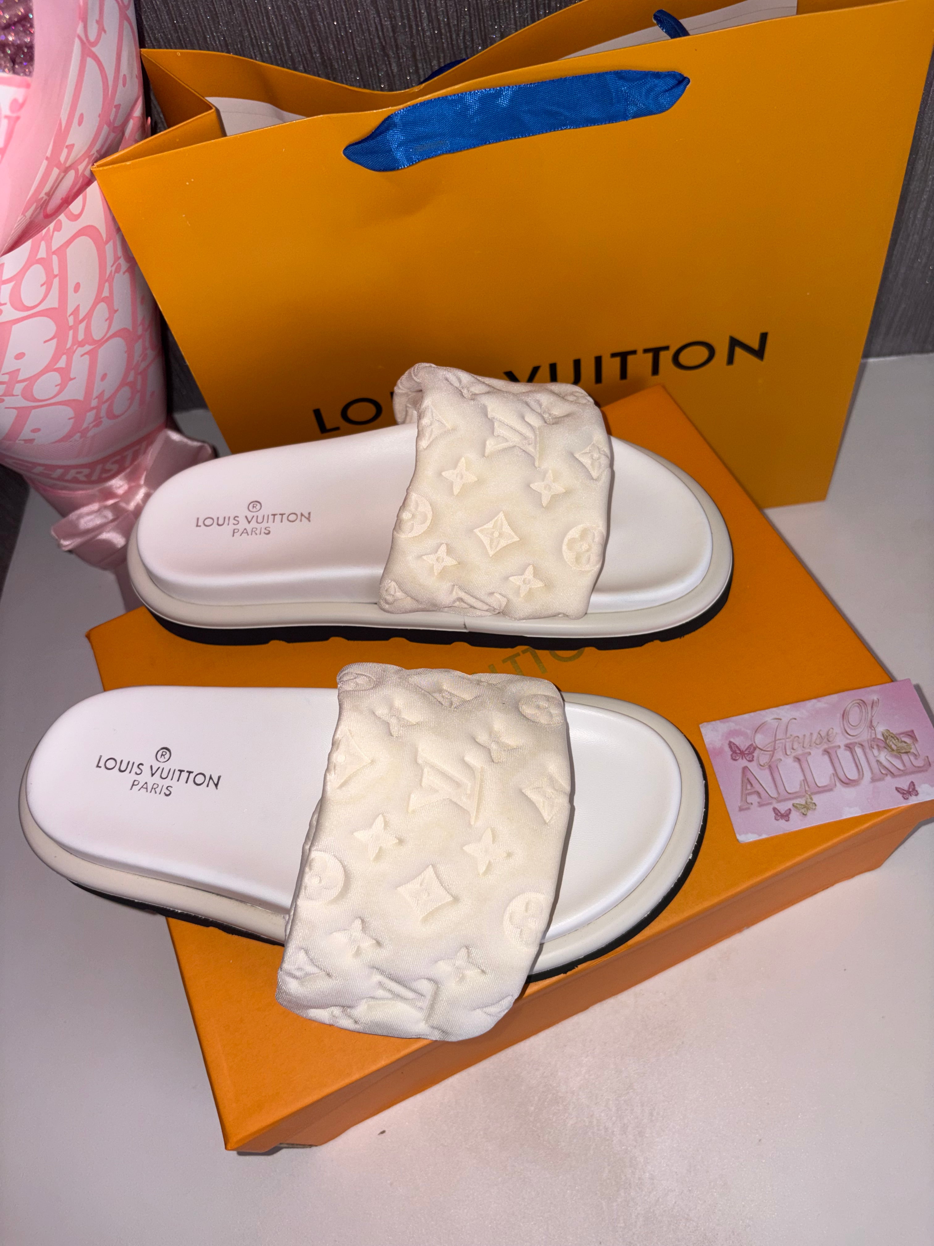 White Pillow Slides (PRE ORDER)