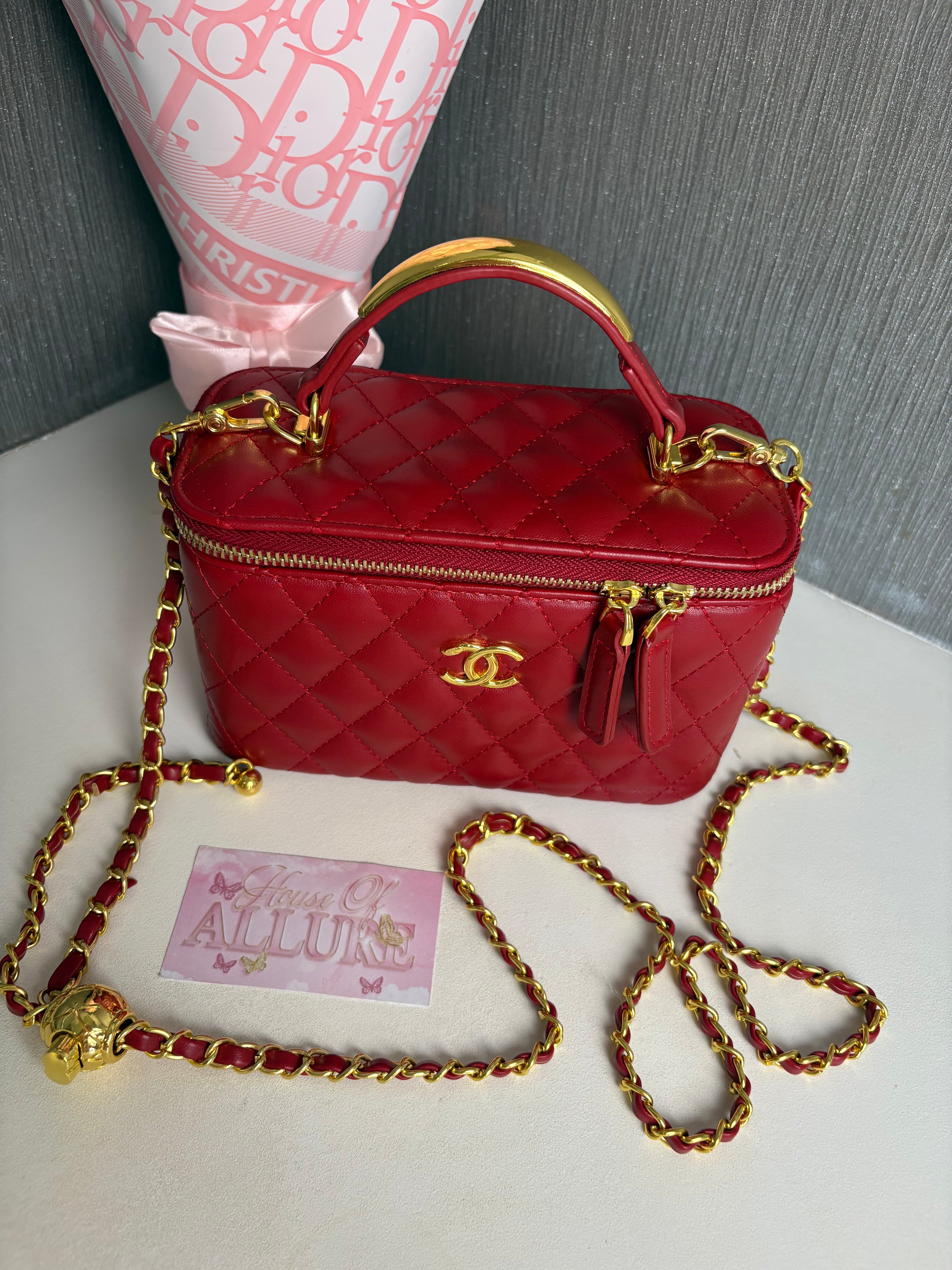 Burgundy CC Bag (PRE ORDER)