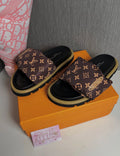 Brown Pillow Slides (PRE ORDER)