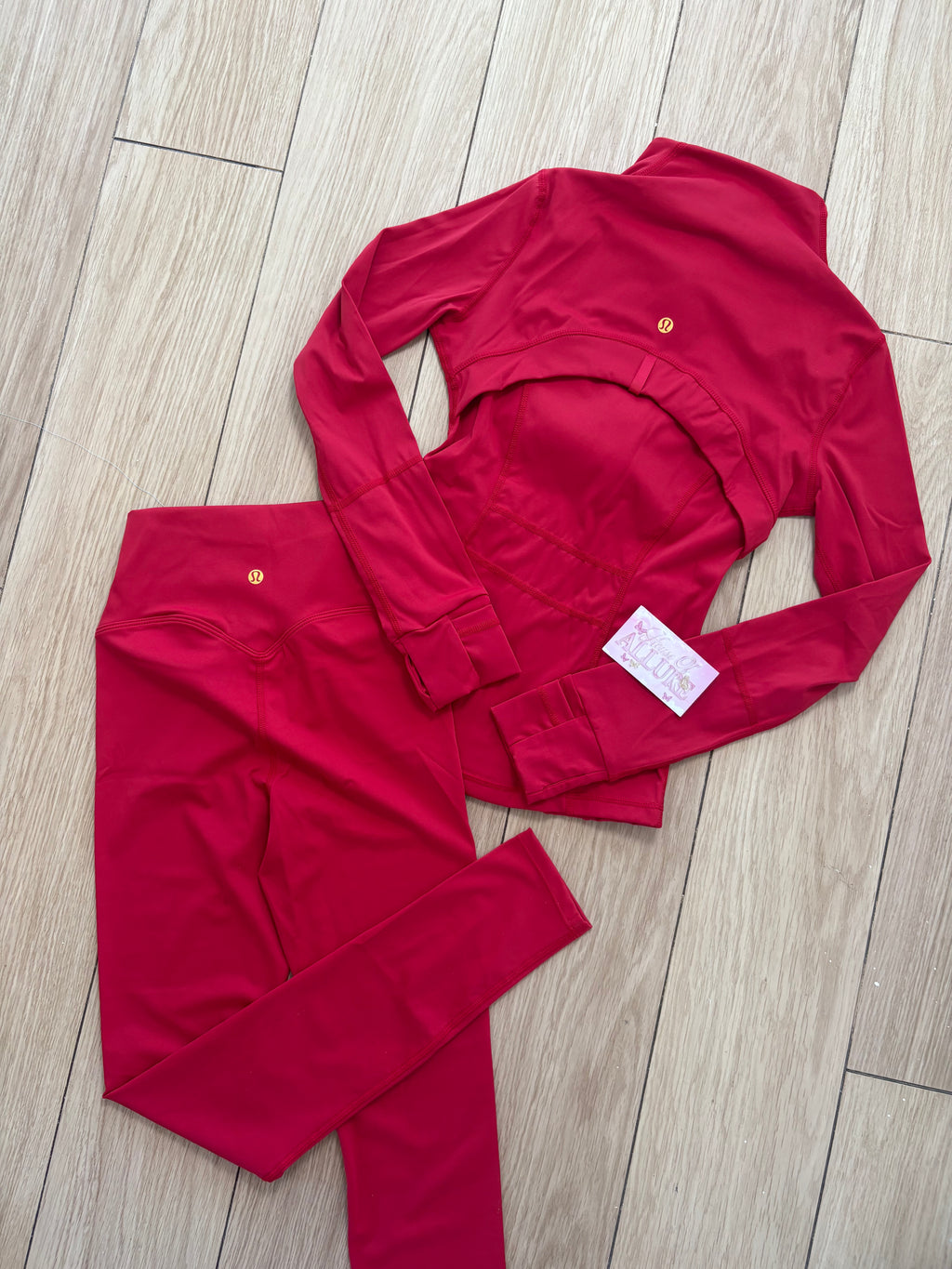 Red and Gold LULU Set (PRE ORDER)