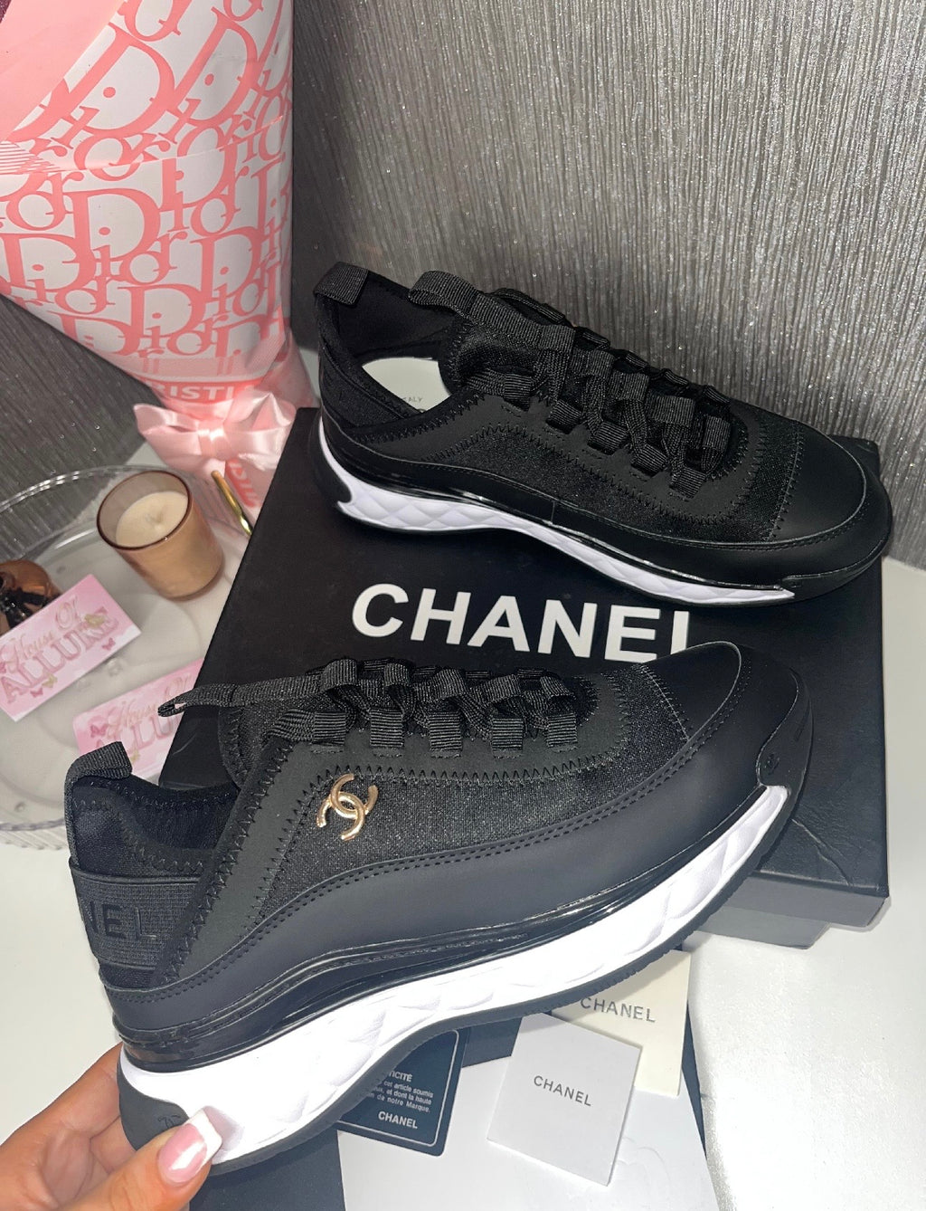 Black CC Trainers (PRE ORDER)
