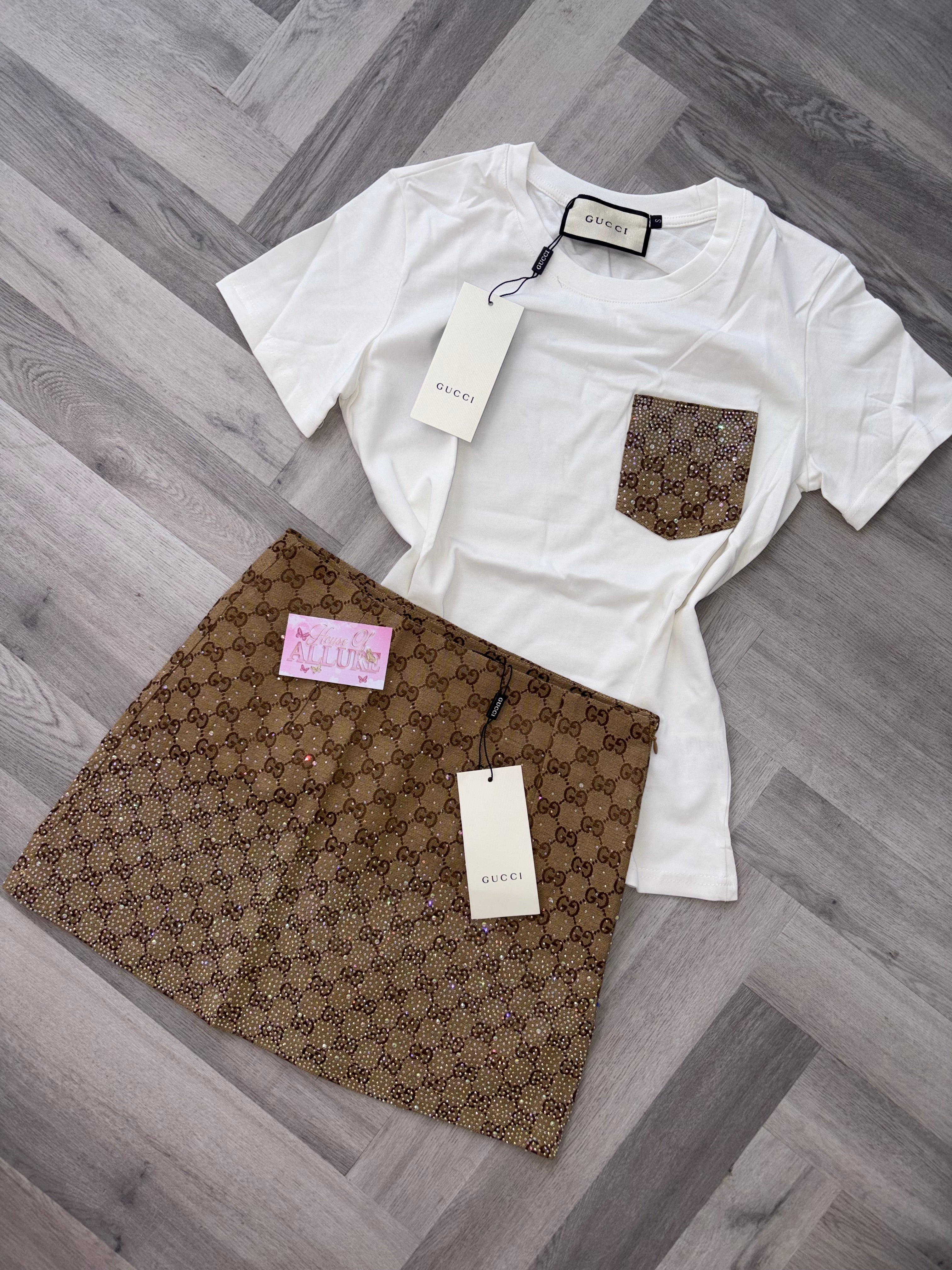 GG White Rhinestone Set (PRE ORDER)