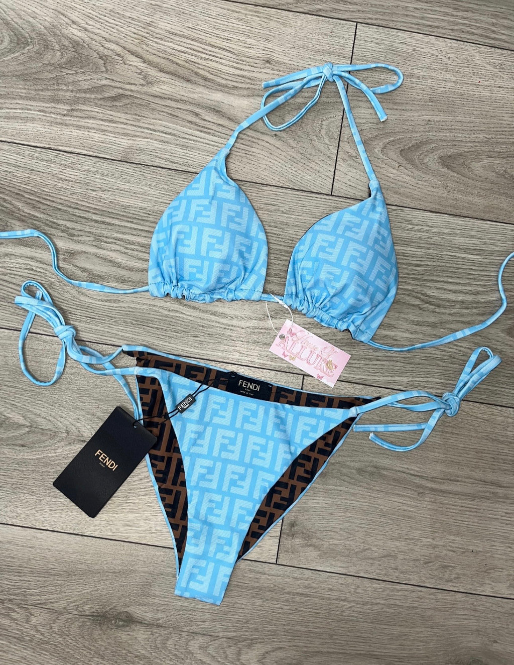 Blue FF Reversible Bikini (PRE ORDER)