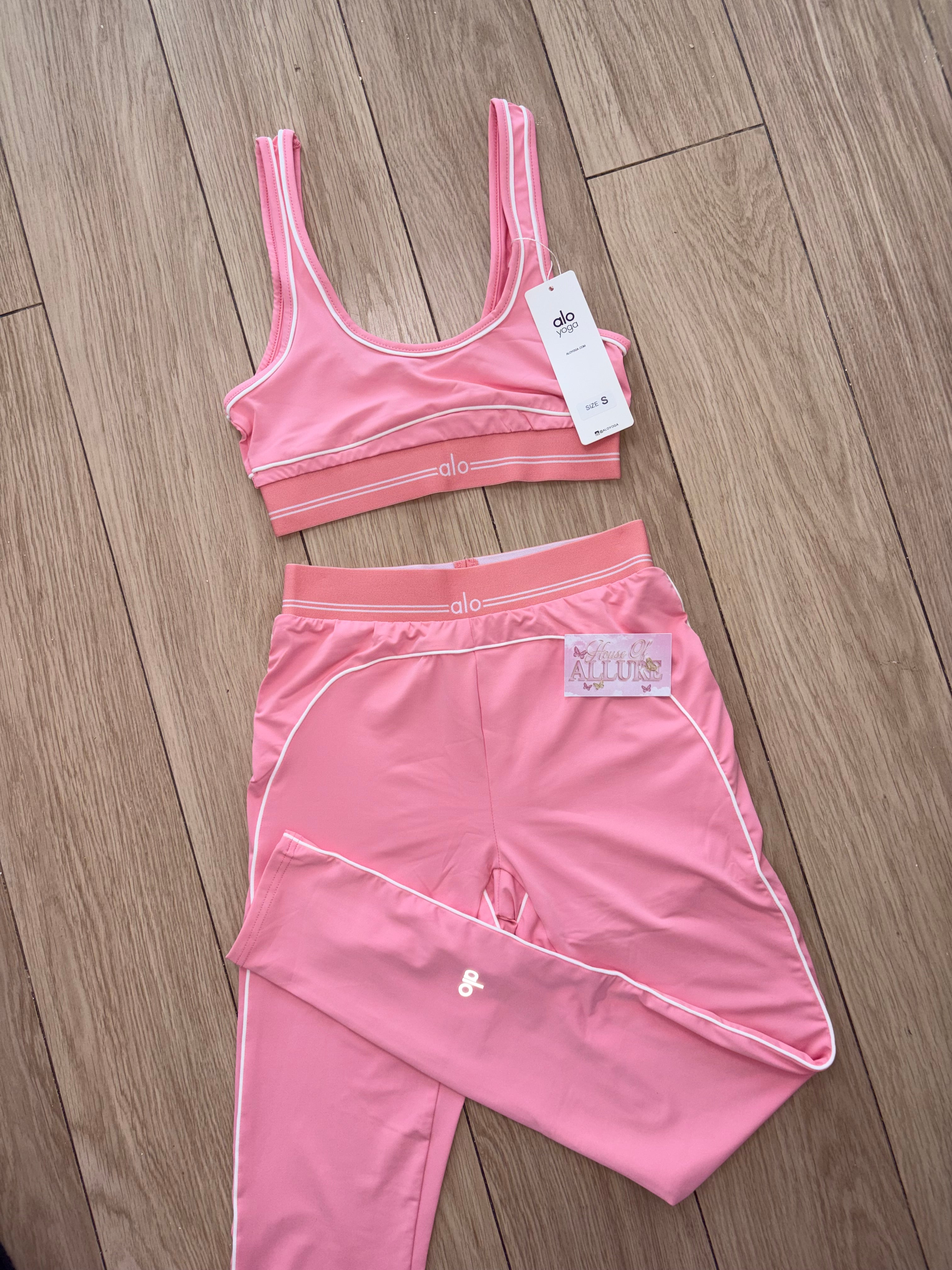 Pink A Leggings Set (PRE ORDER)