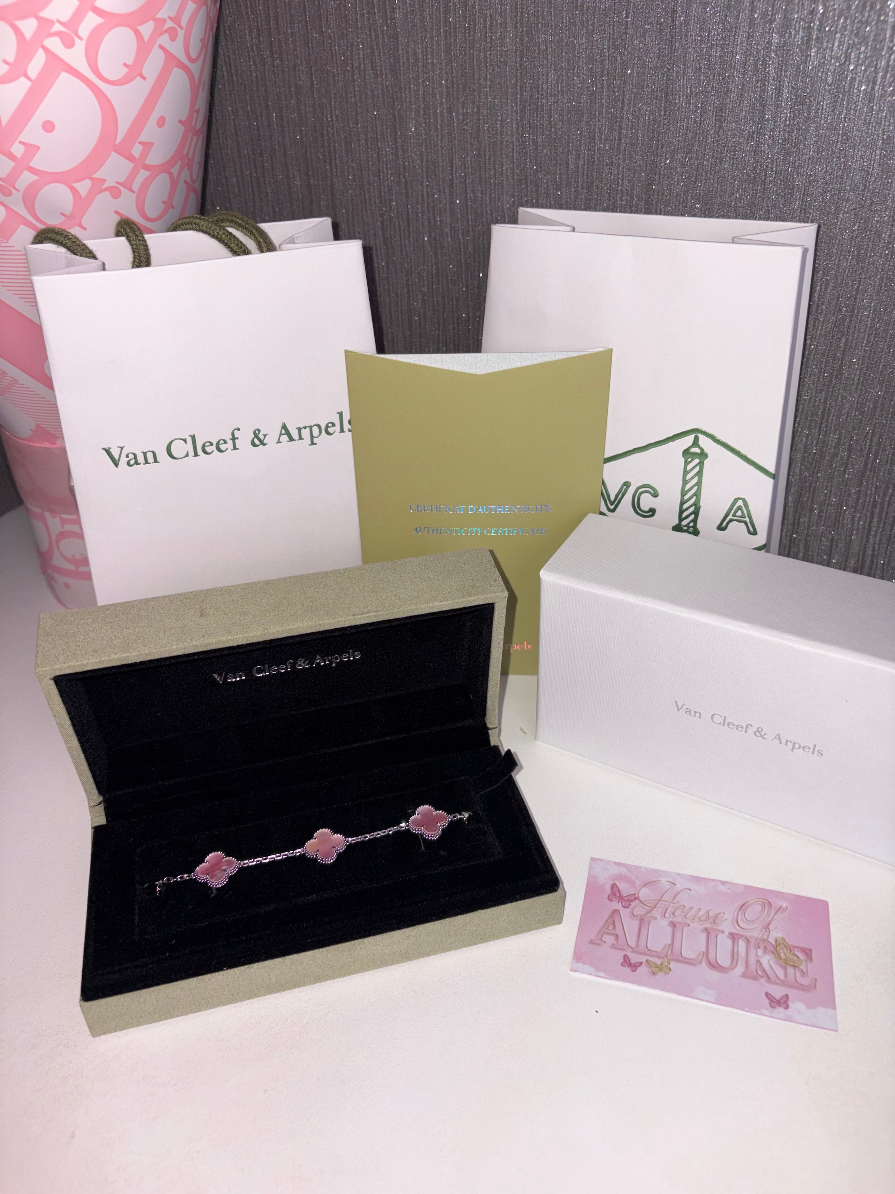 Pink and Silver VC Bracelet (PRE ORDER)