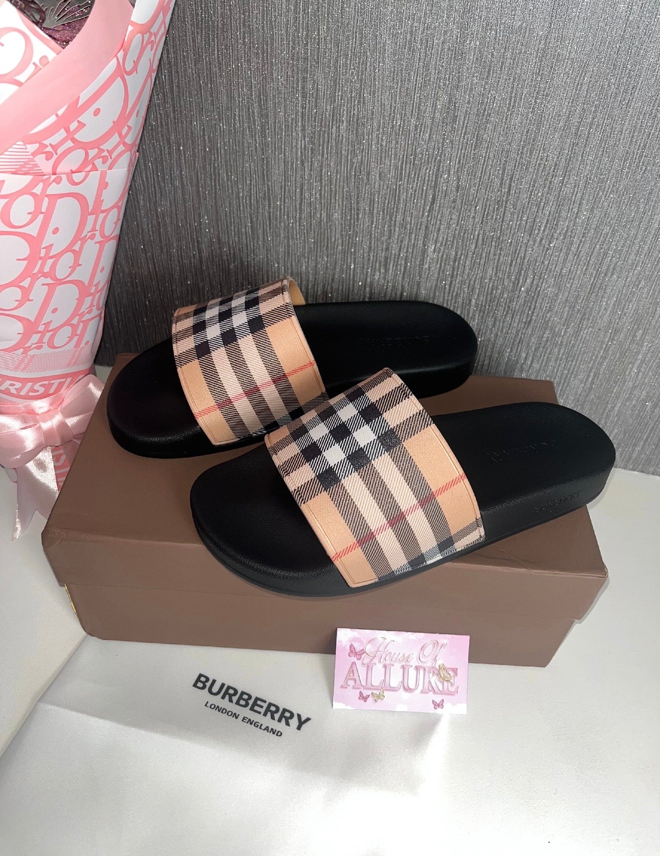 Brown BB Slides (PRE ORDER)