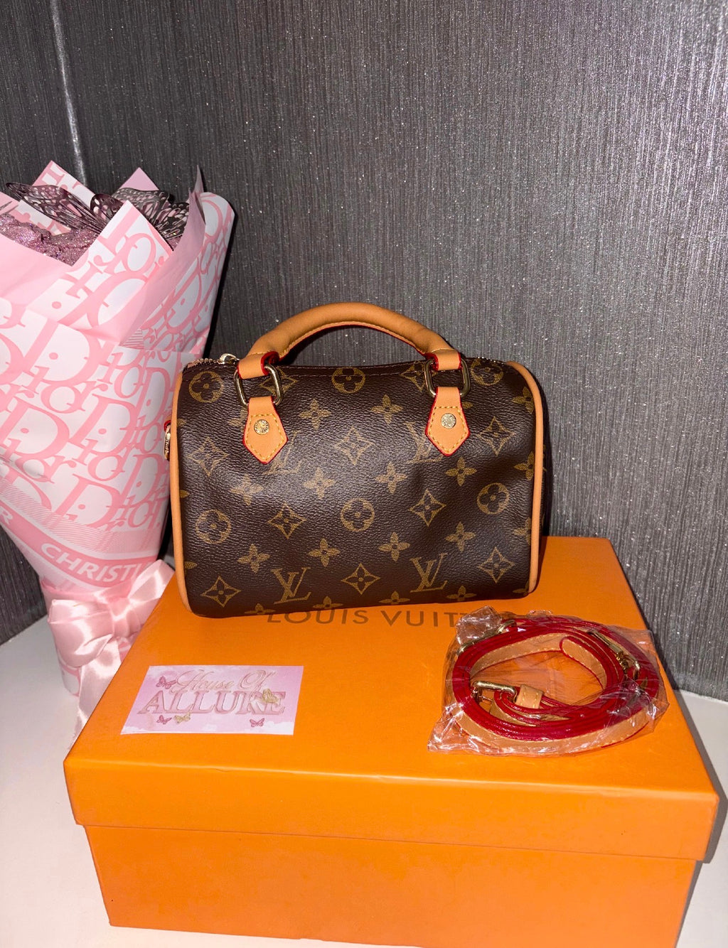 Brown Speedy Bag 20cm (PRE ORDER)