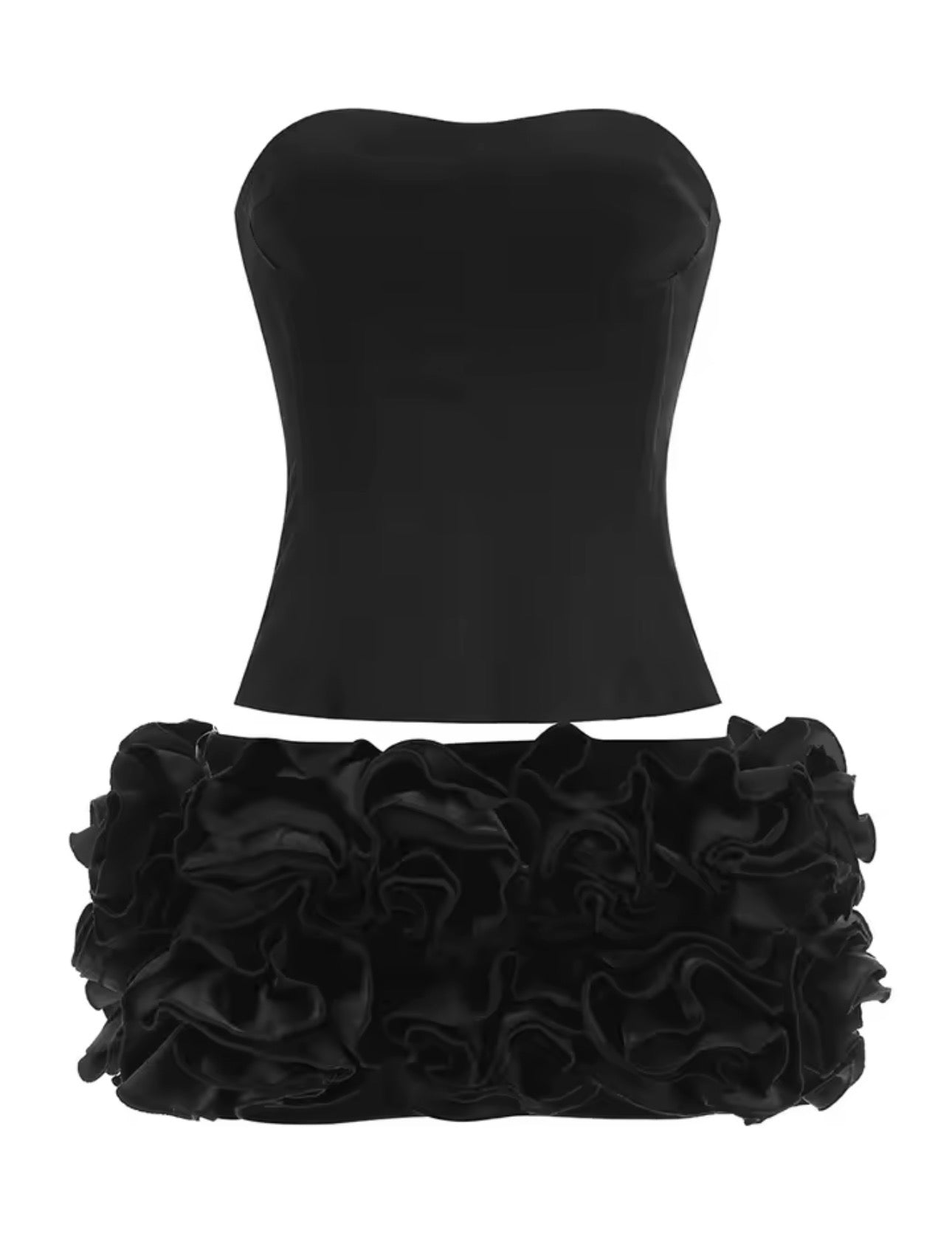 Black ‘PRISCILLA’ Two piece set (PRE ORDER)