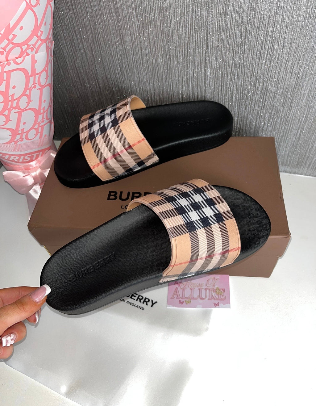 Brown BB Slides (PRE ORDER)