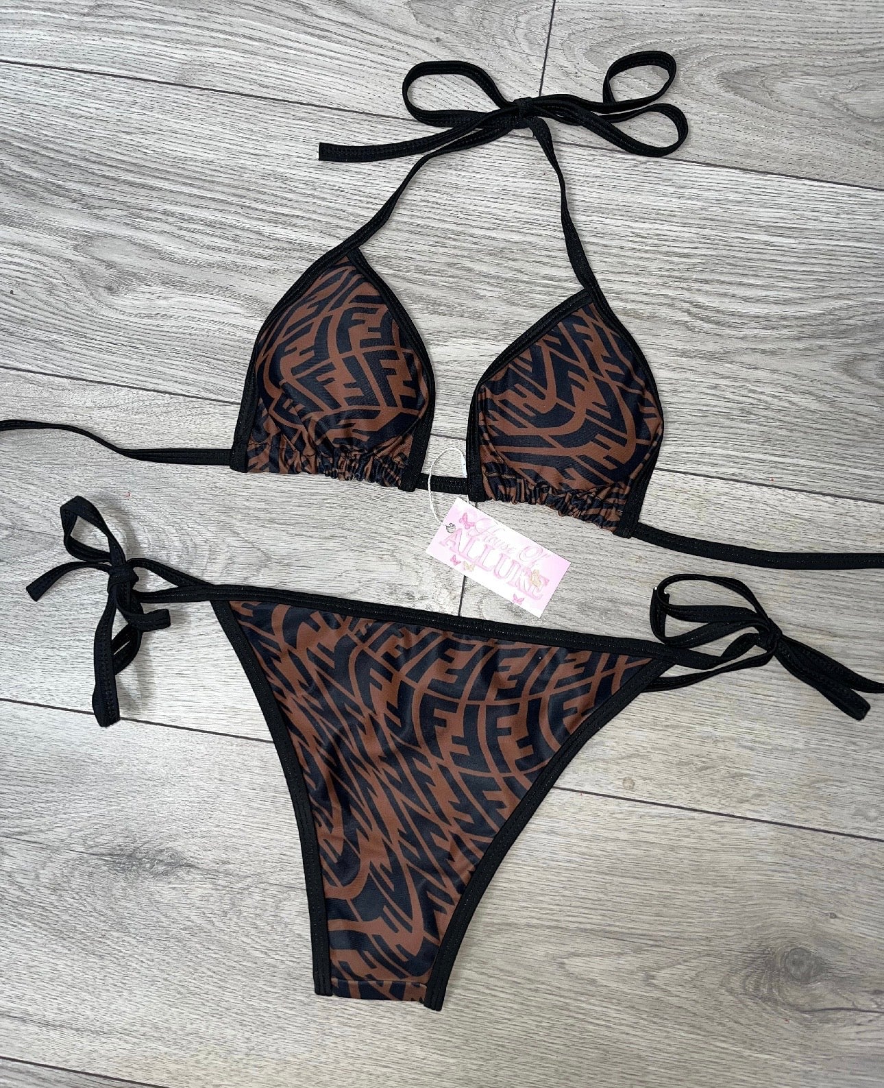 Brown F Bikini (PRE ORDER)