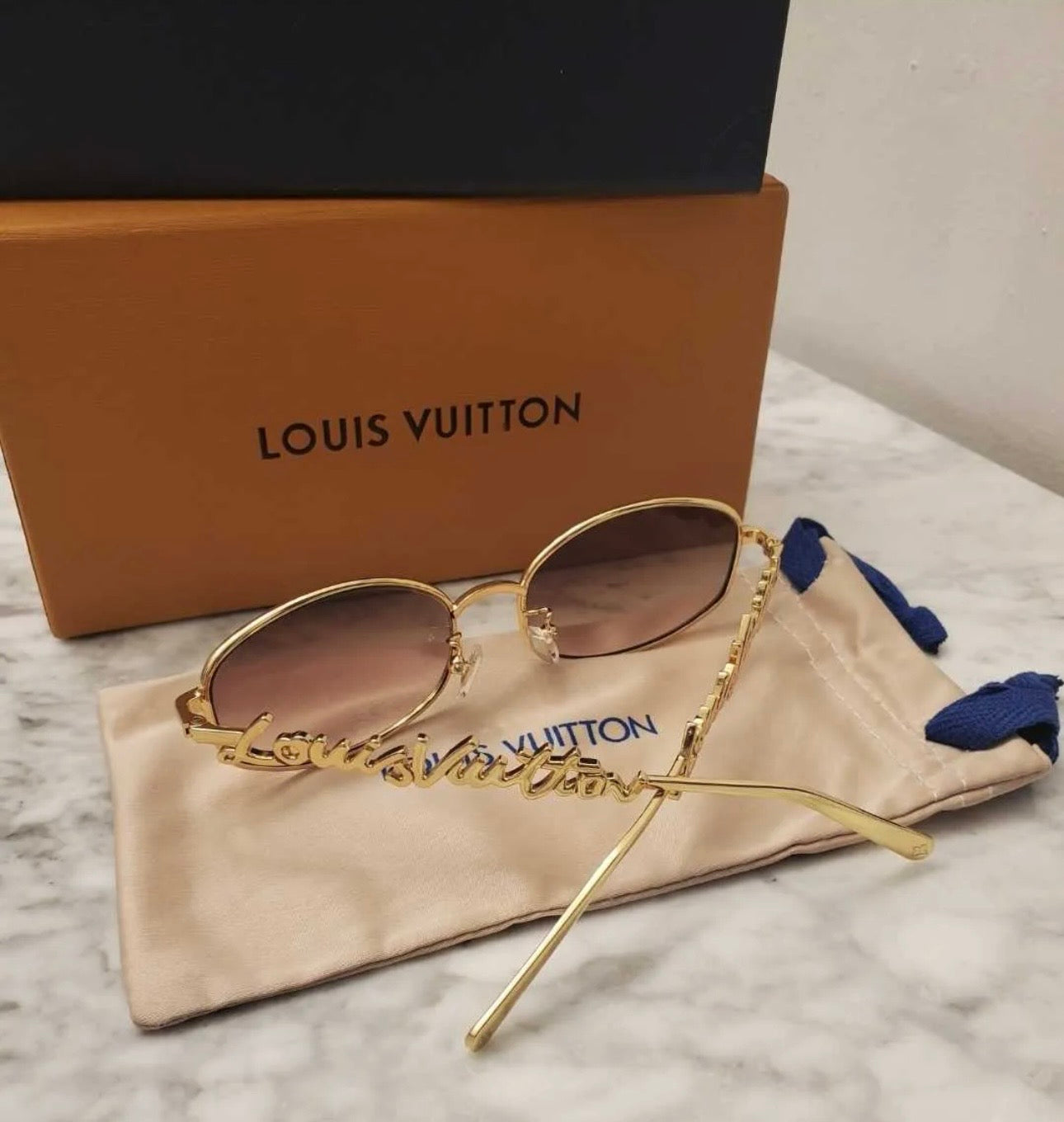 Gold L Sunglasses (PRE ORDER)