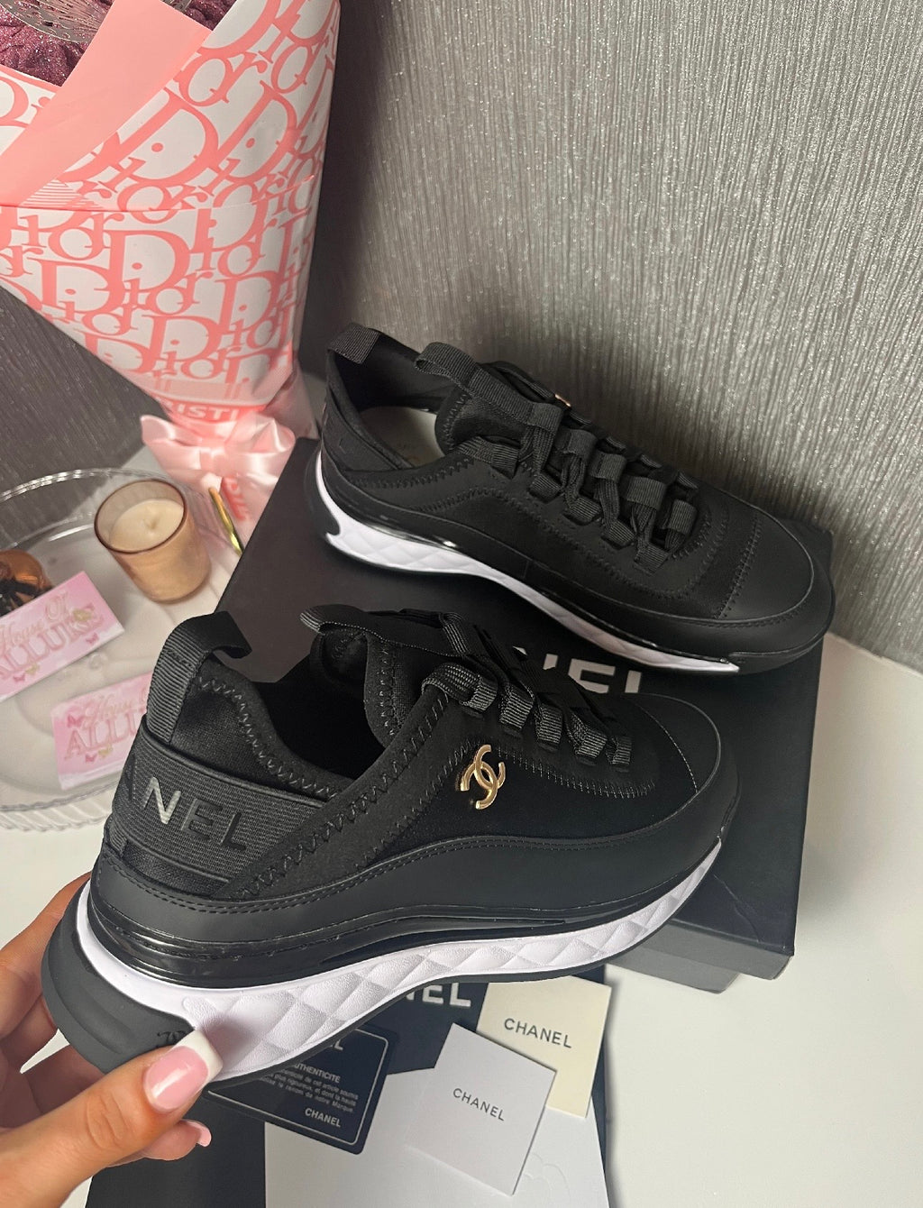 Black CC Trainers (PRE ORDER)