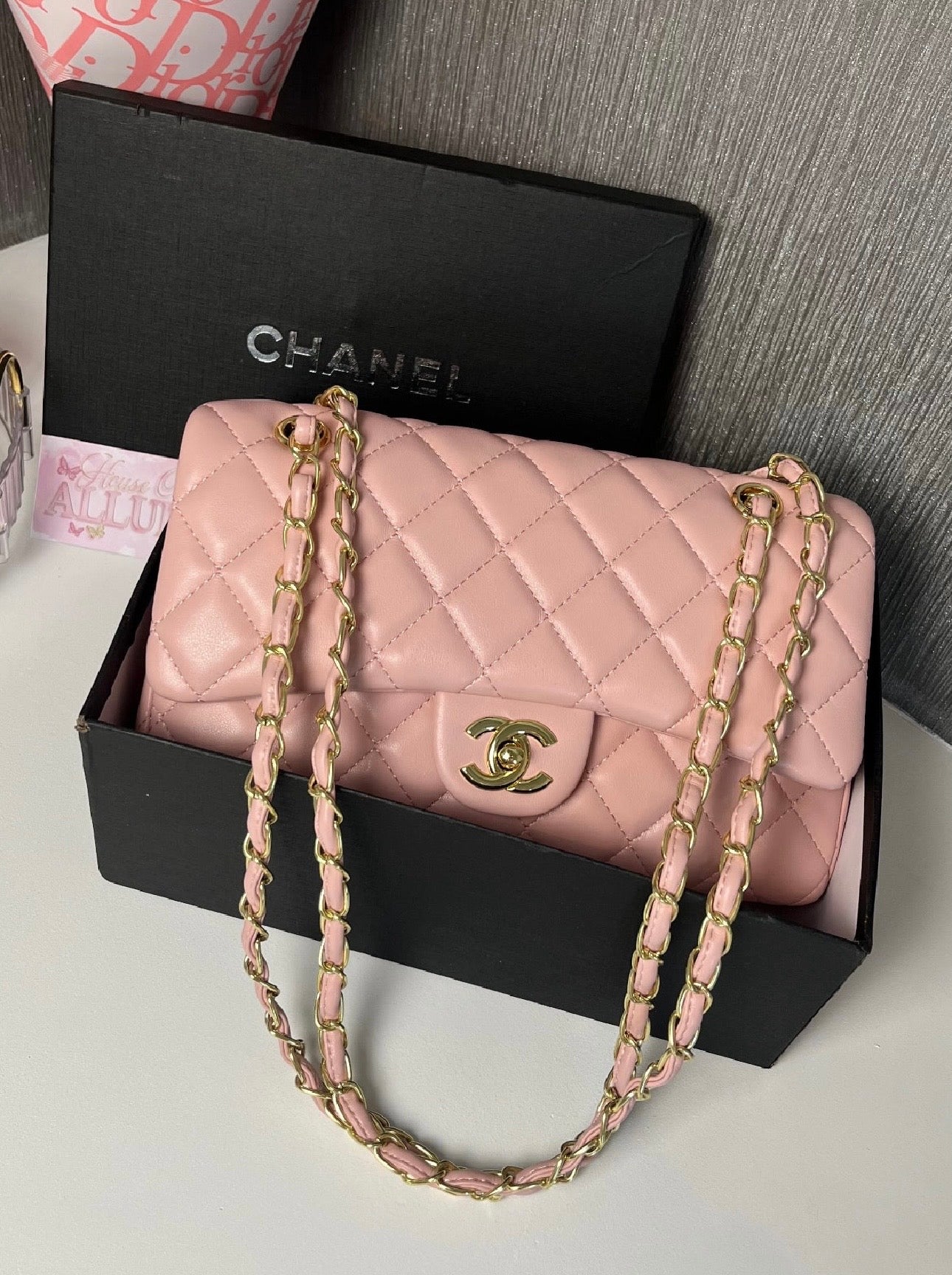 Pink CC Shoulder Bag (PRE ORDER)