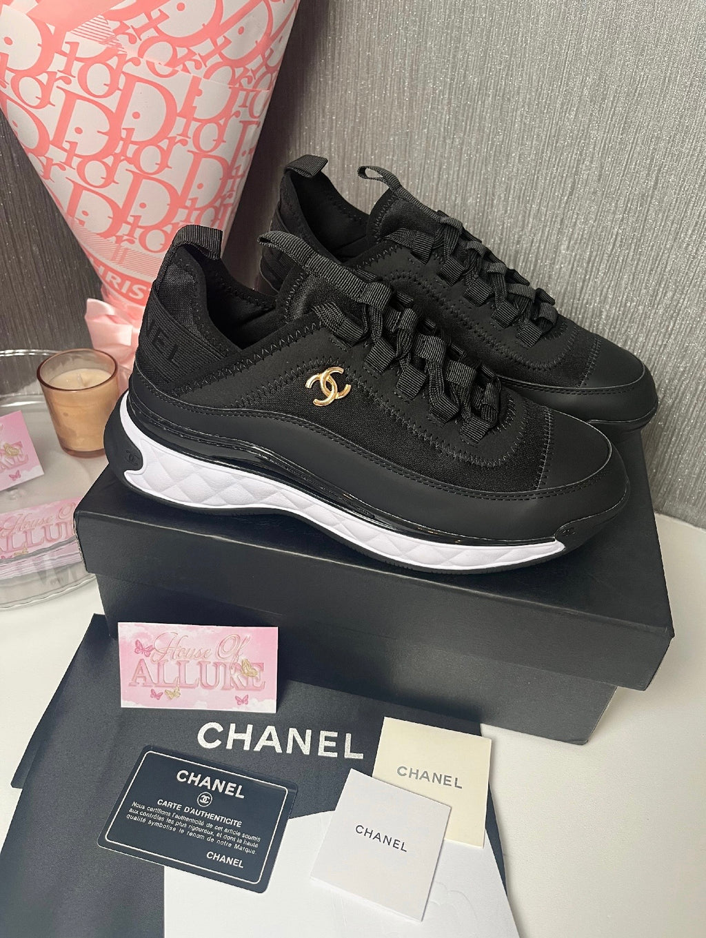Black CC Trainers (PRE ORDER)