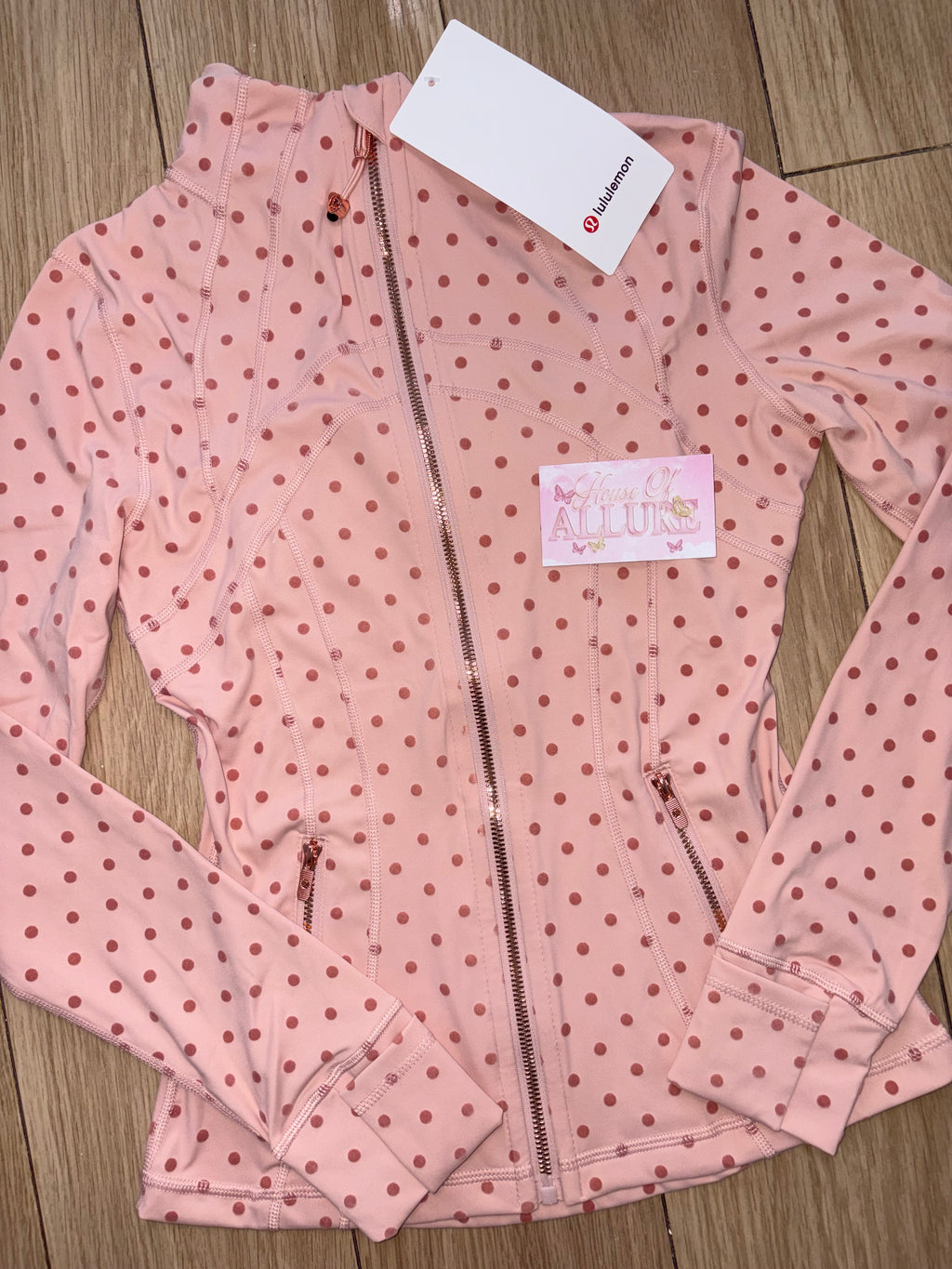 Pink Spotty LULU Jacket (PRE ORDER)