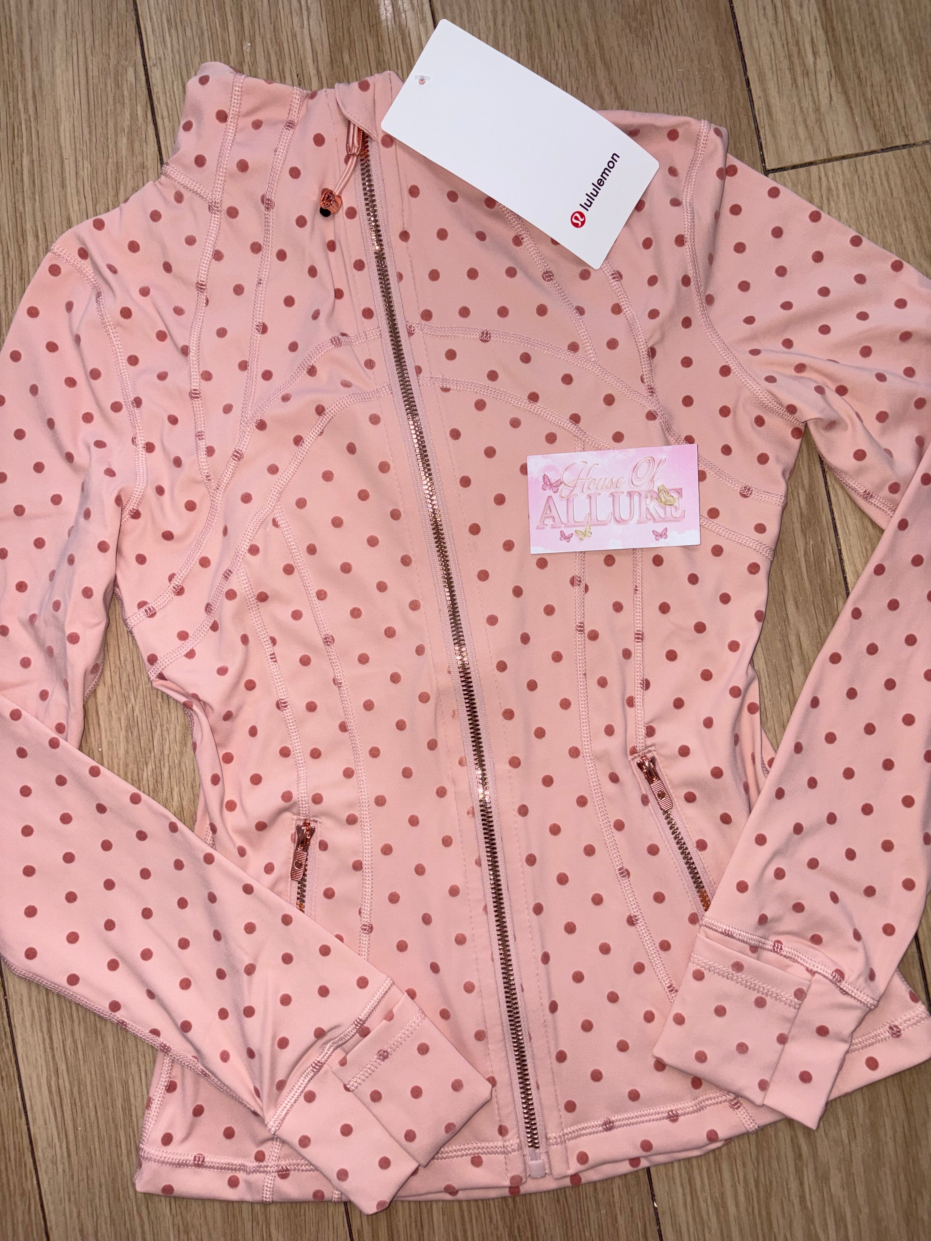 Pink Spotty LULU Jacket (PRE ORDER)
