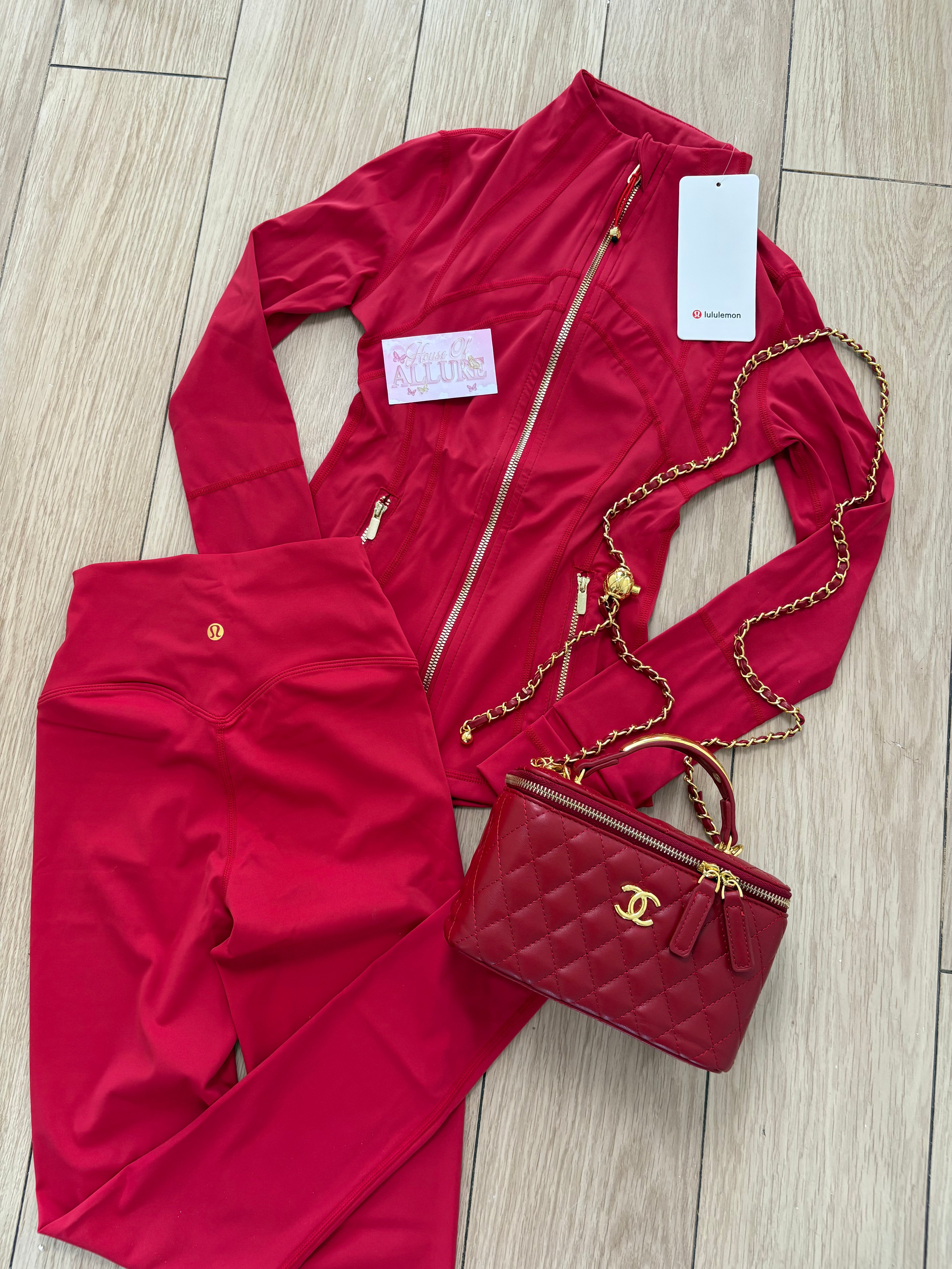Red and Gold LULU Set (PRE ORDER)