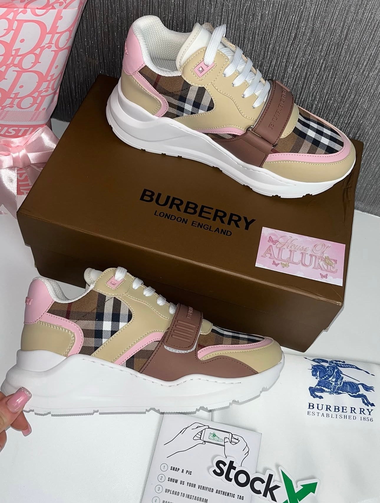 Pink BB Trainers (PRE ORDER)