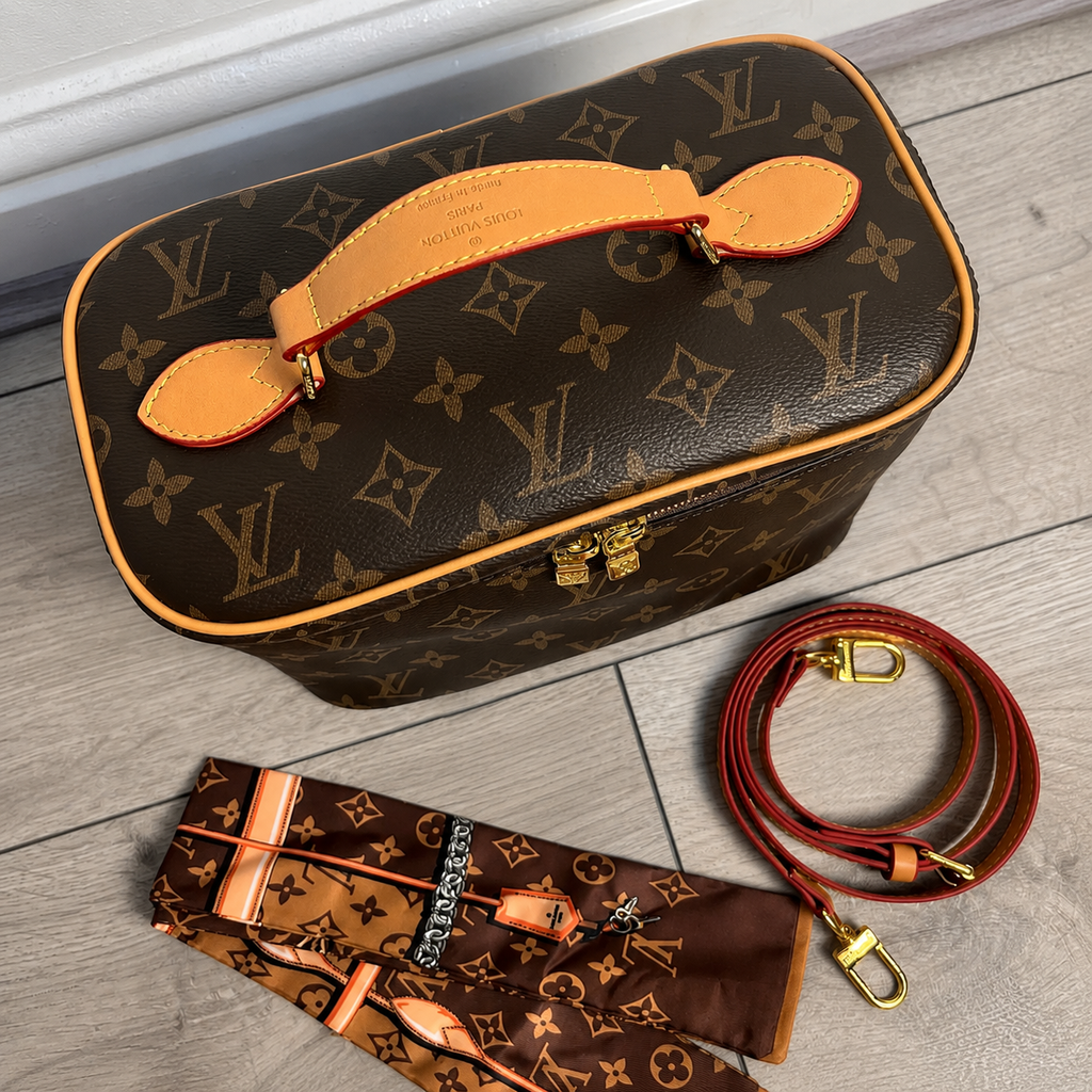 Brown Makeup Bag (PRE ORDER)