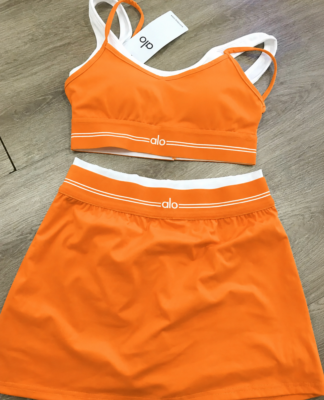 Orange A Skirt Set (PRE ORDER)